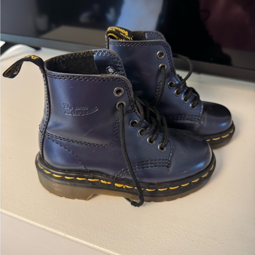 Dr. Martens Kids' Navy Boots